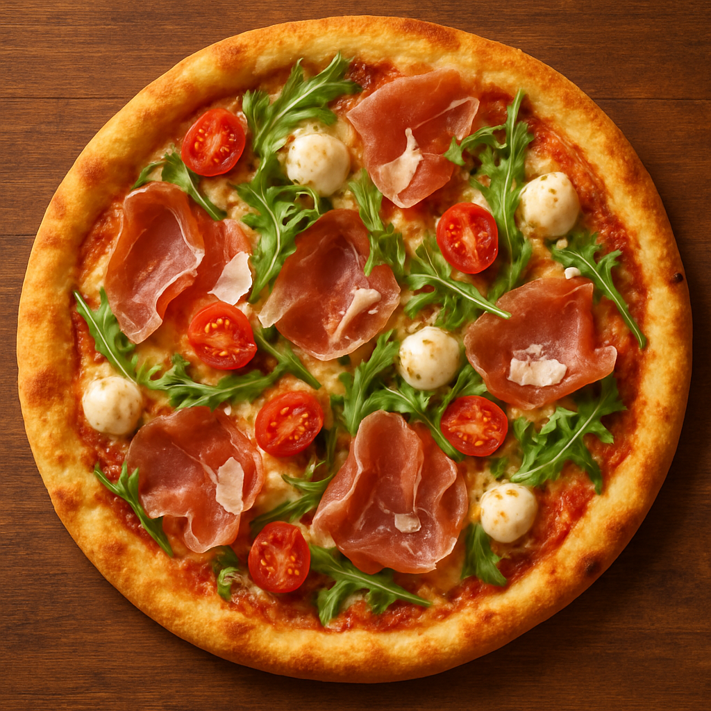 Pizza Prosciutto e Rúcula